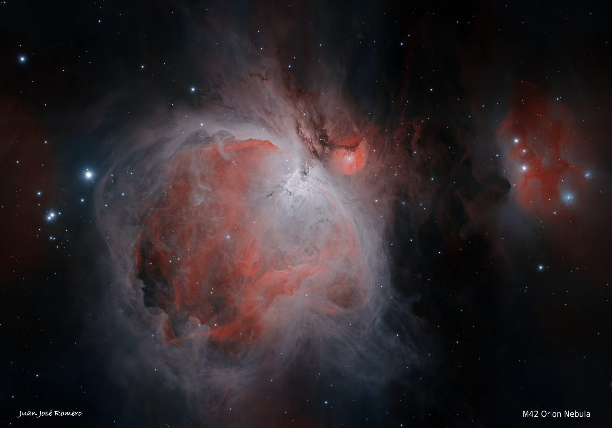 Fotografia de l'objecte M42, Nebulosa d'Orió