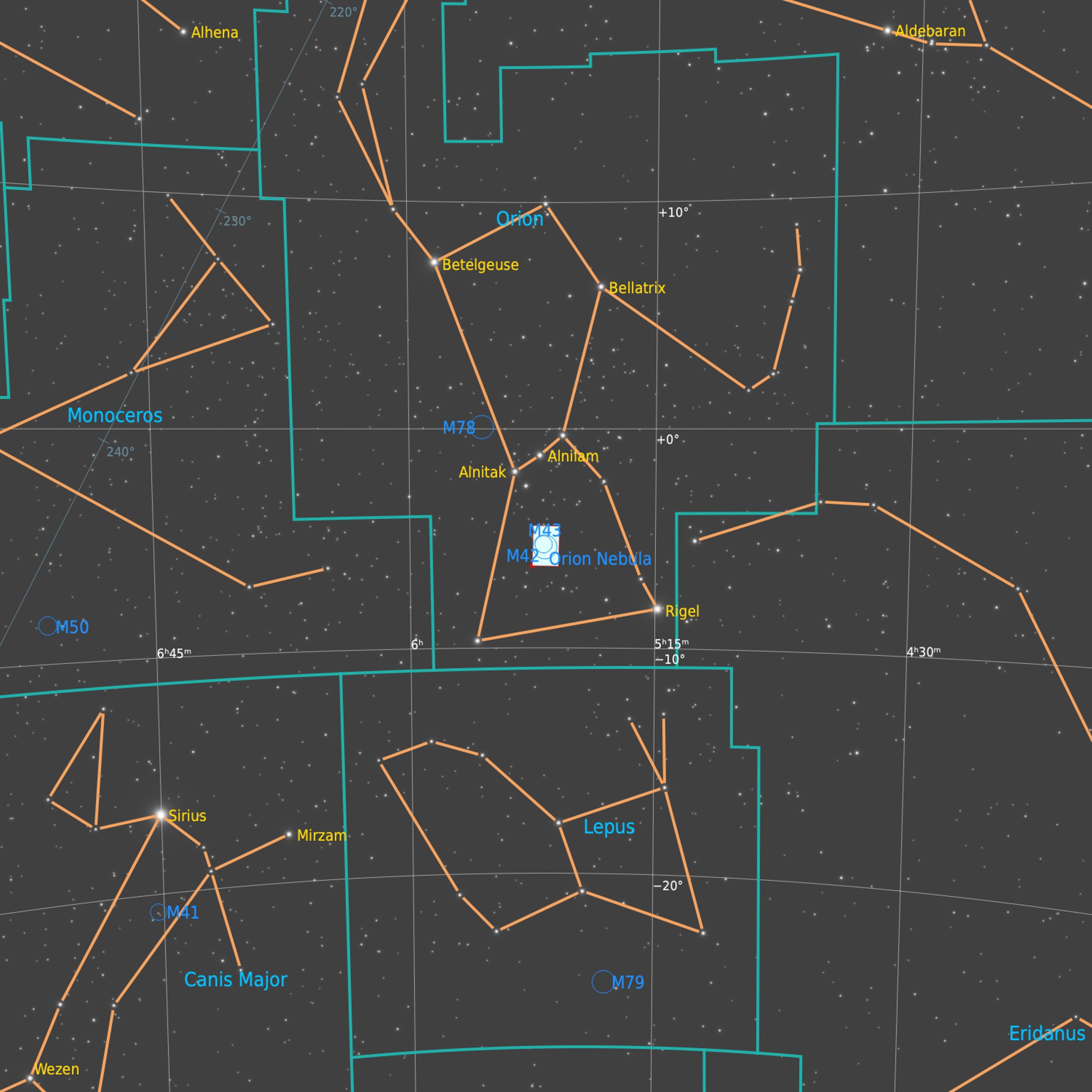 FindingChart de M42