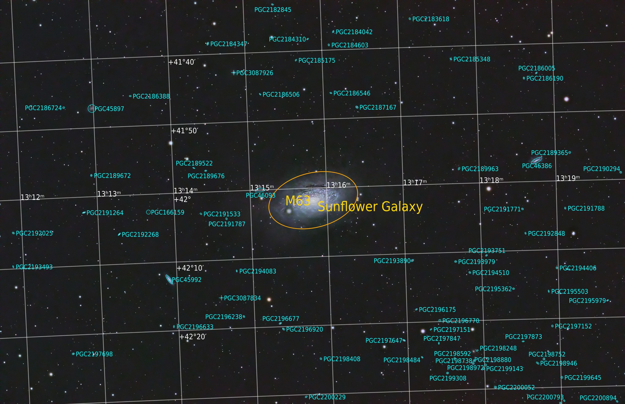 Versió annotated de M63