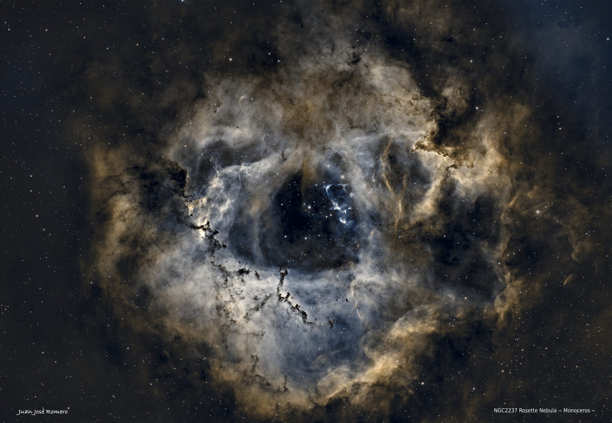 Altres processats: NGC 2237, la nebulosa Roseta