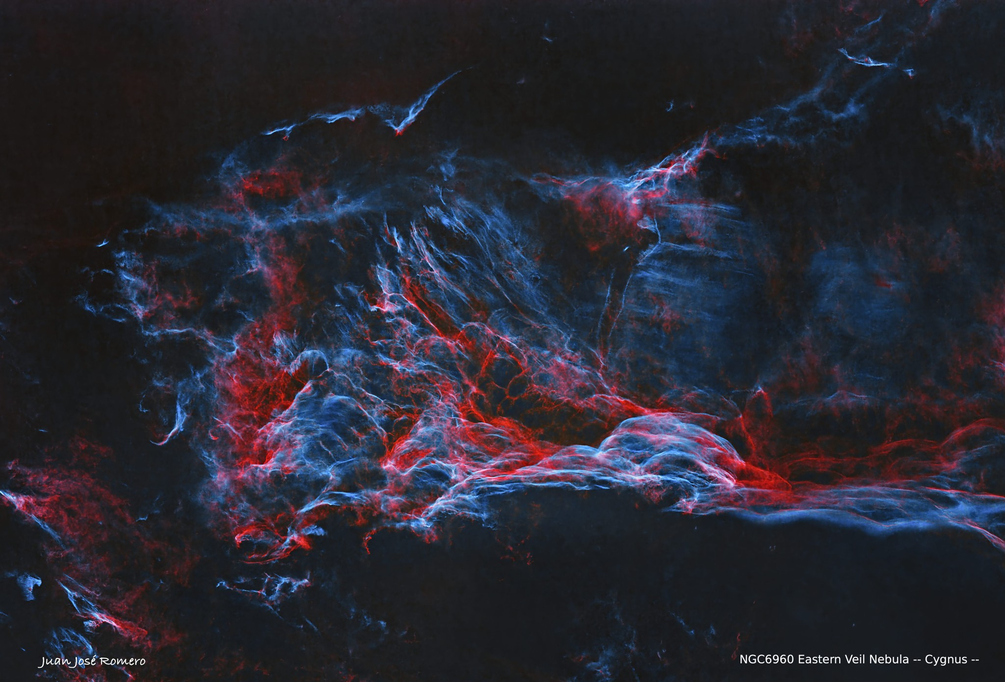 Versió crop de NGC6960 Eastern Veil
