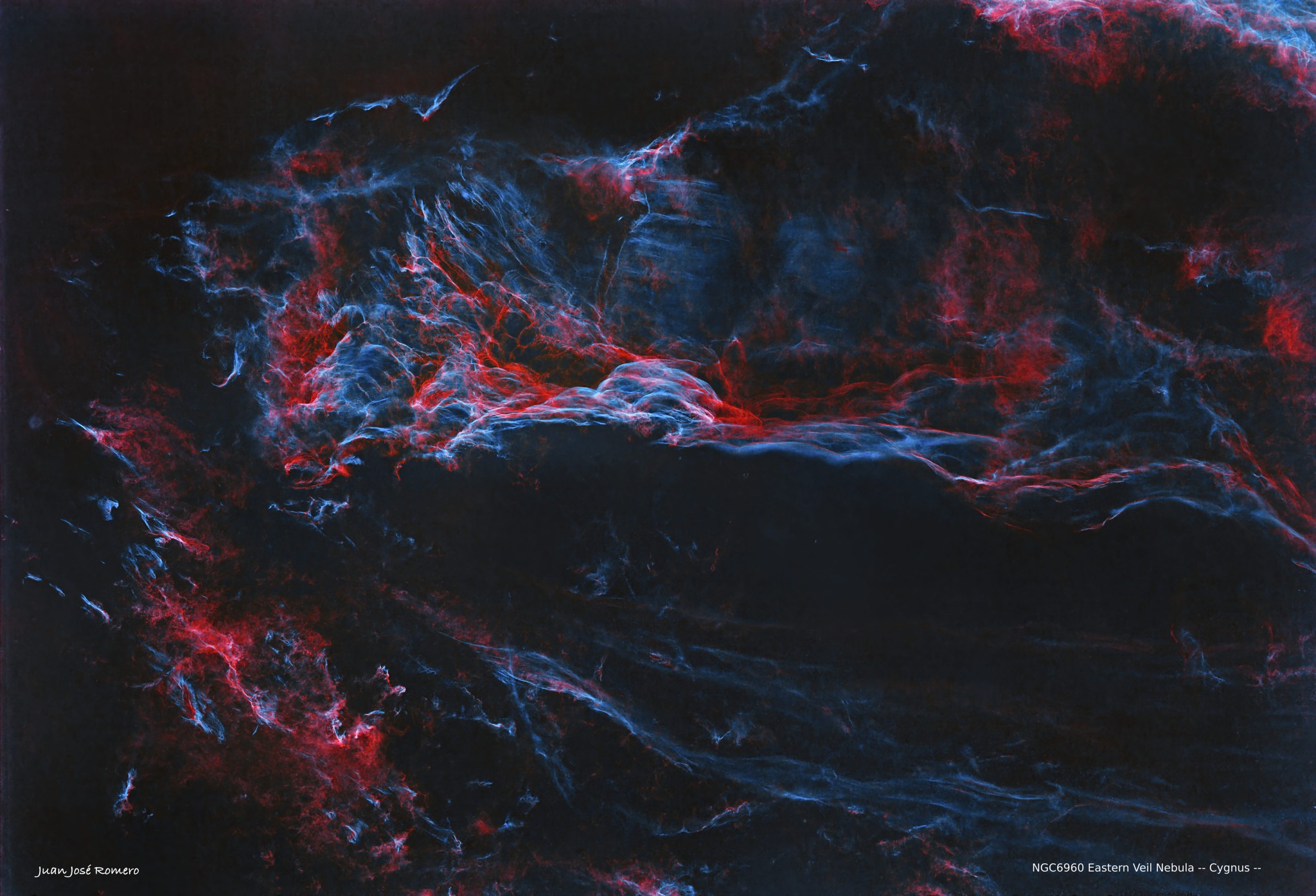 Versió Starless de NGC6960 Eastern Veil