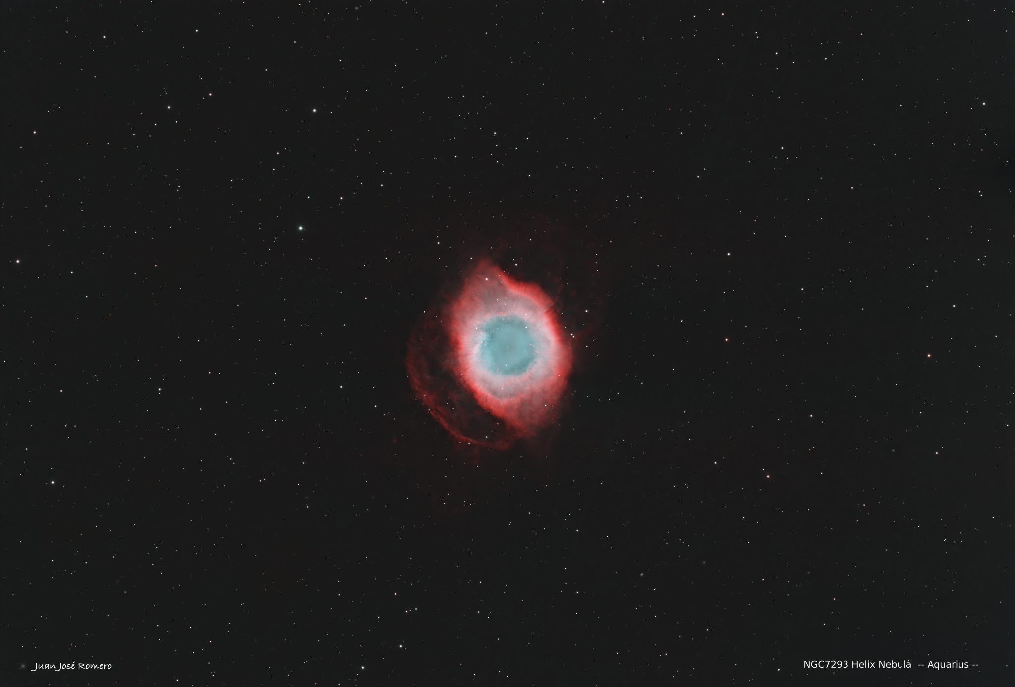 Campo de visión: NGC 7293 – Nebulosa de la Hélice