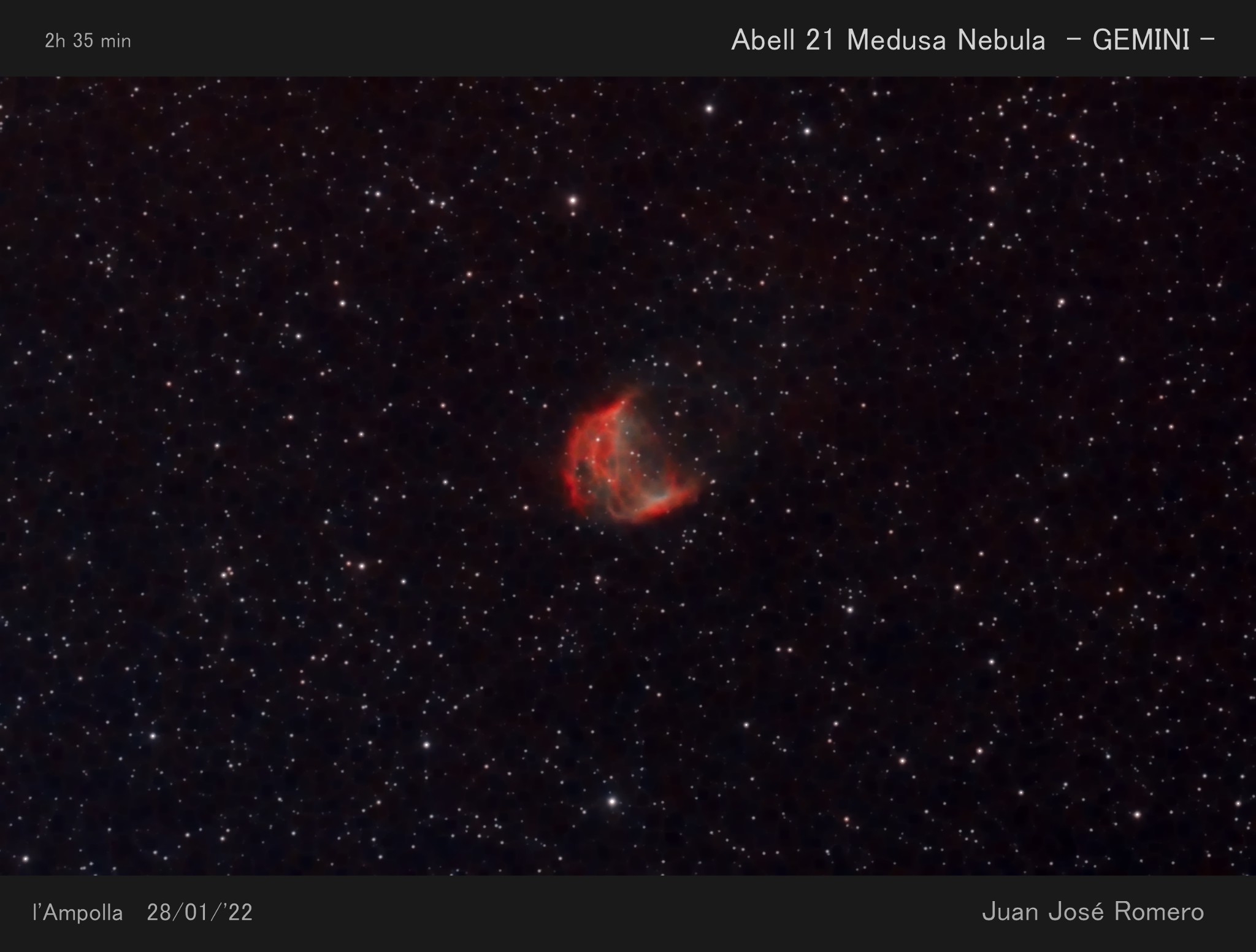 Abell 21 – Nebulosa de la Medusa