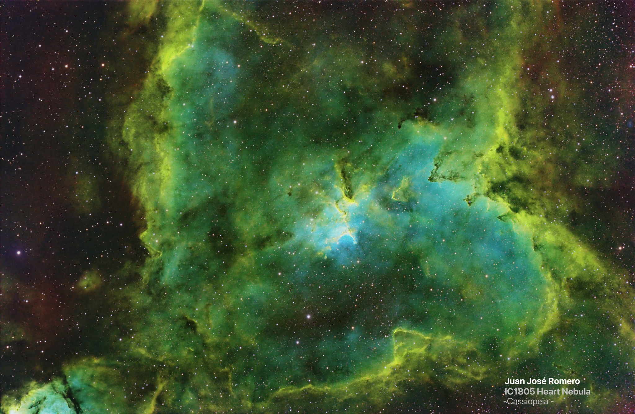 IC1805 – Nebulosa del Cor (SHO)