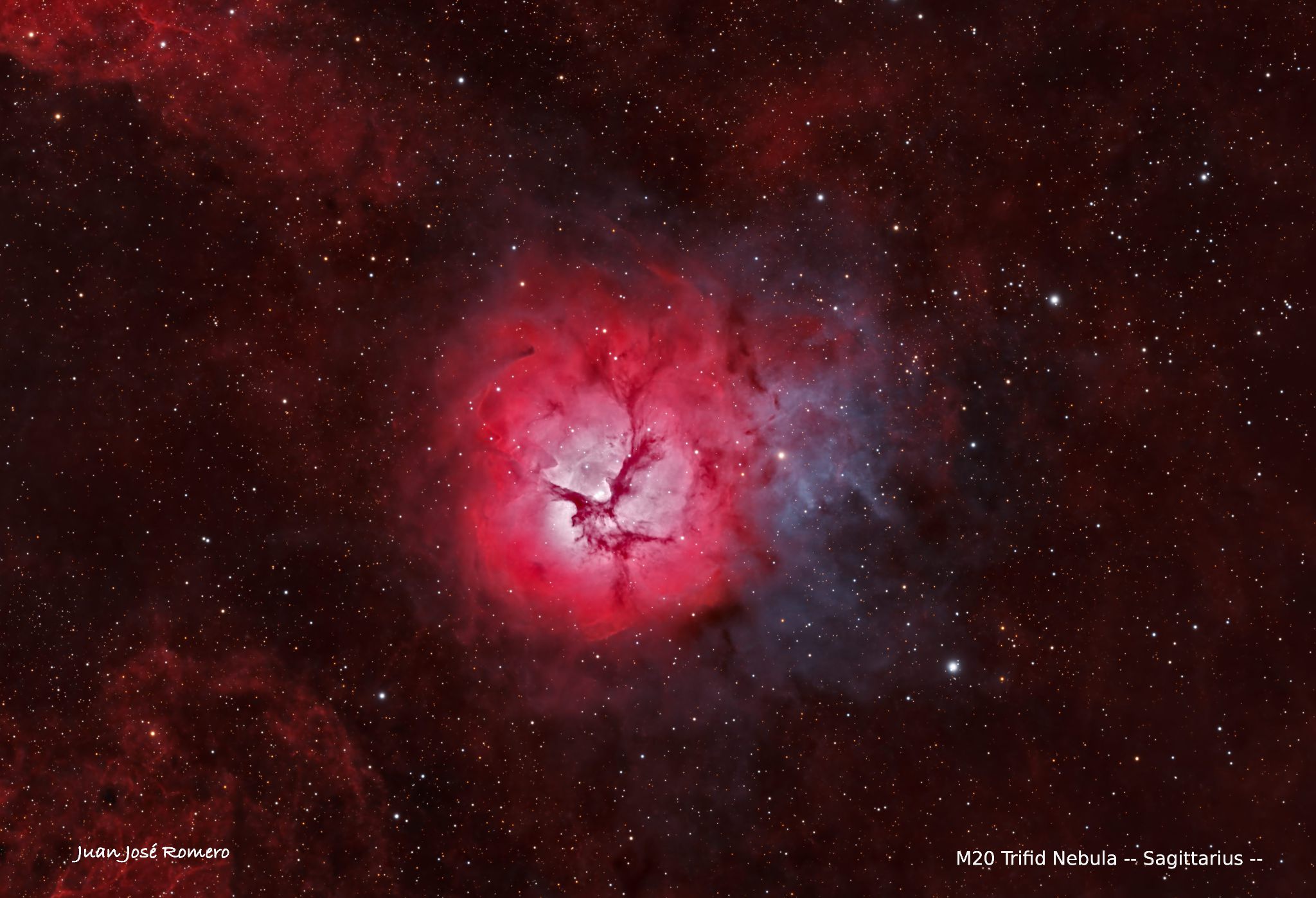 M20, Nebulosa Trifida