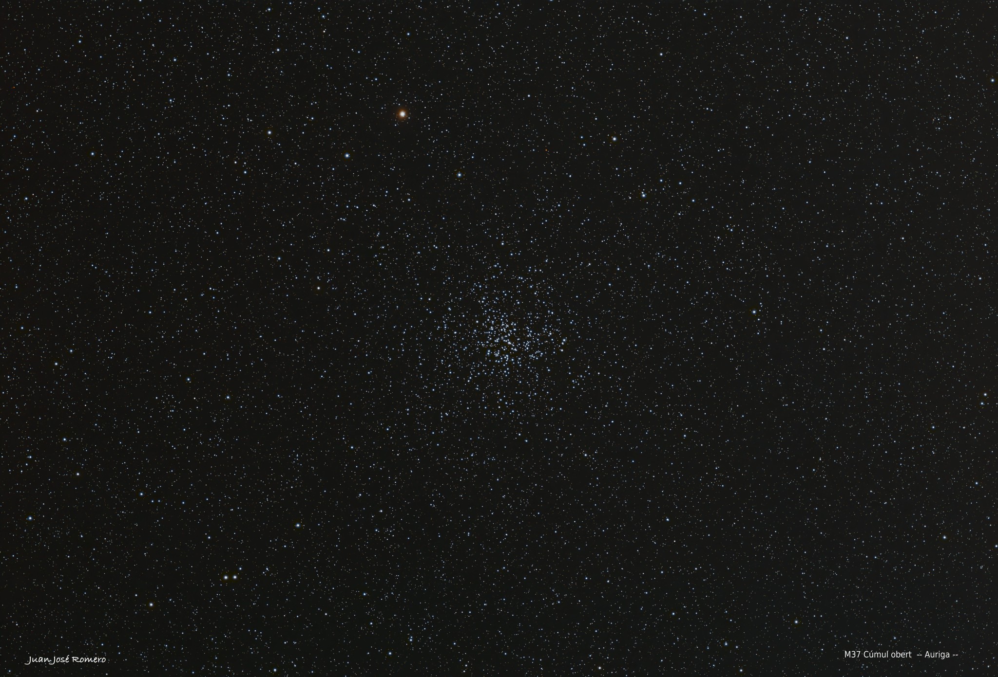 M37, Cúmul obert