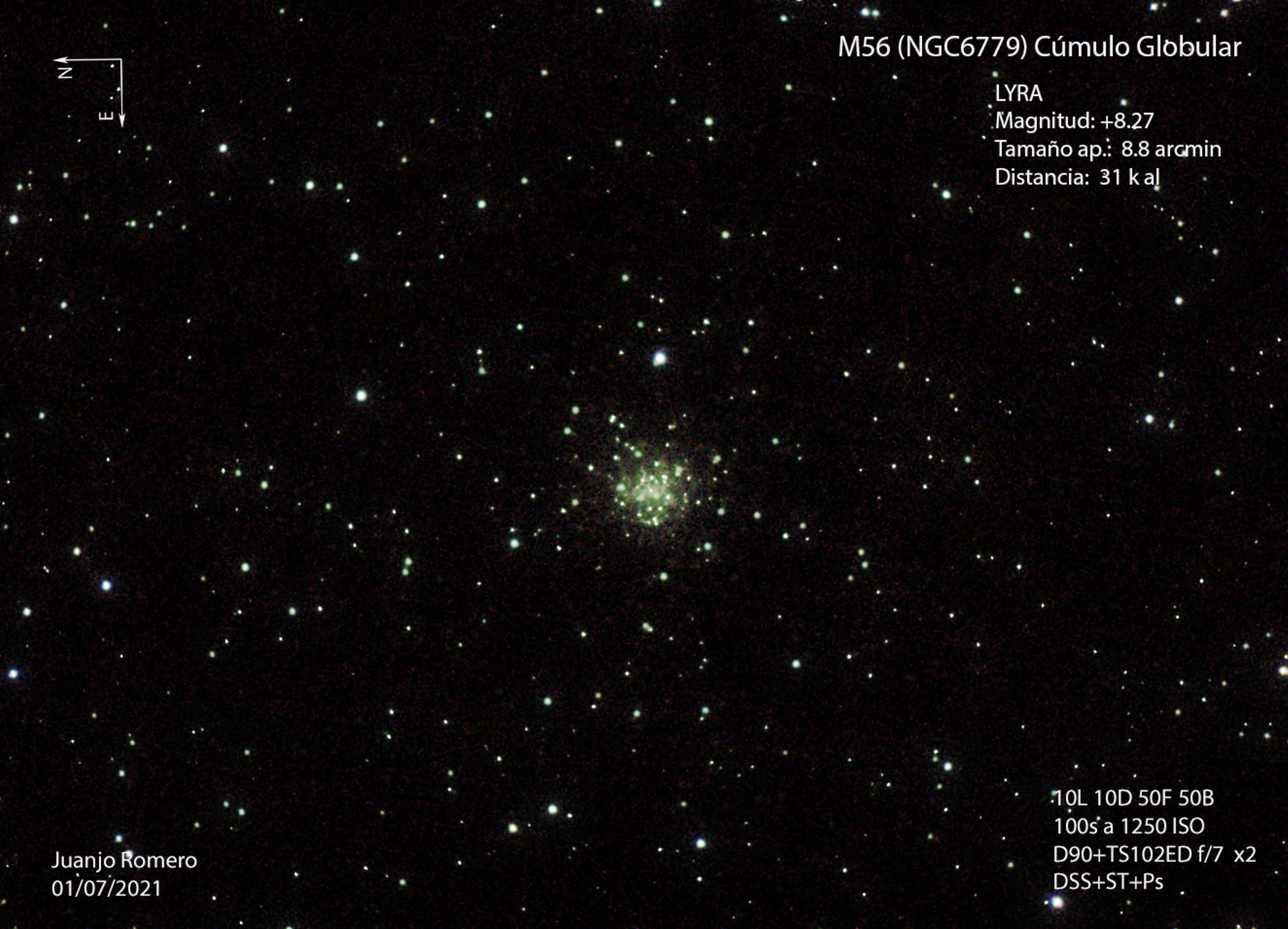 M56 – Cúmul Globular