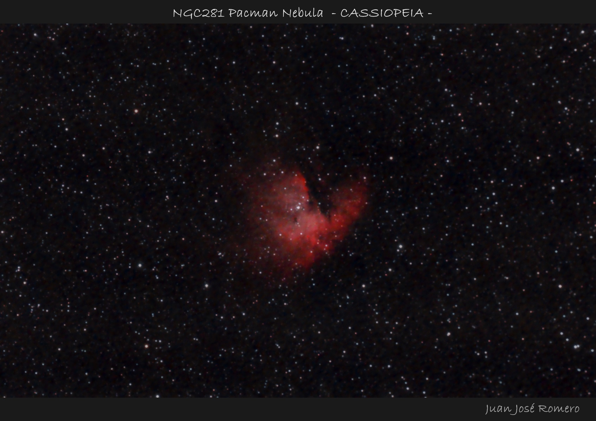 NGC 281 – Nebulosa Pacman