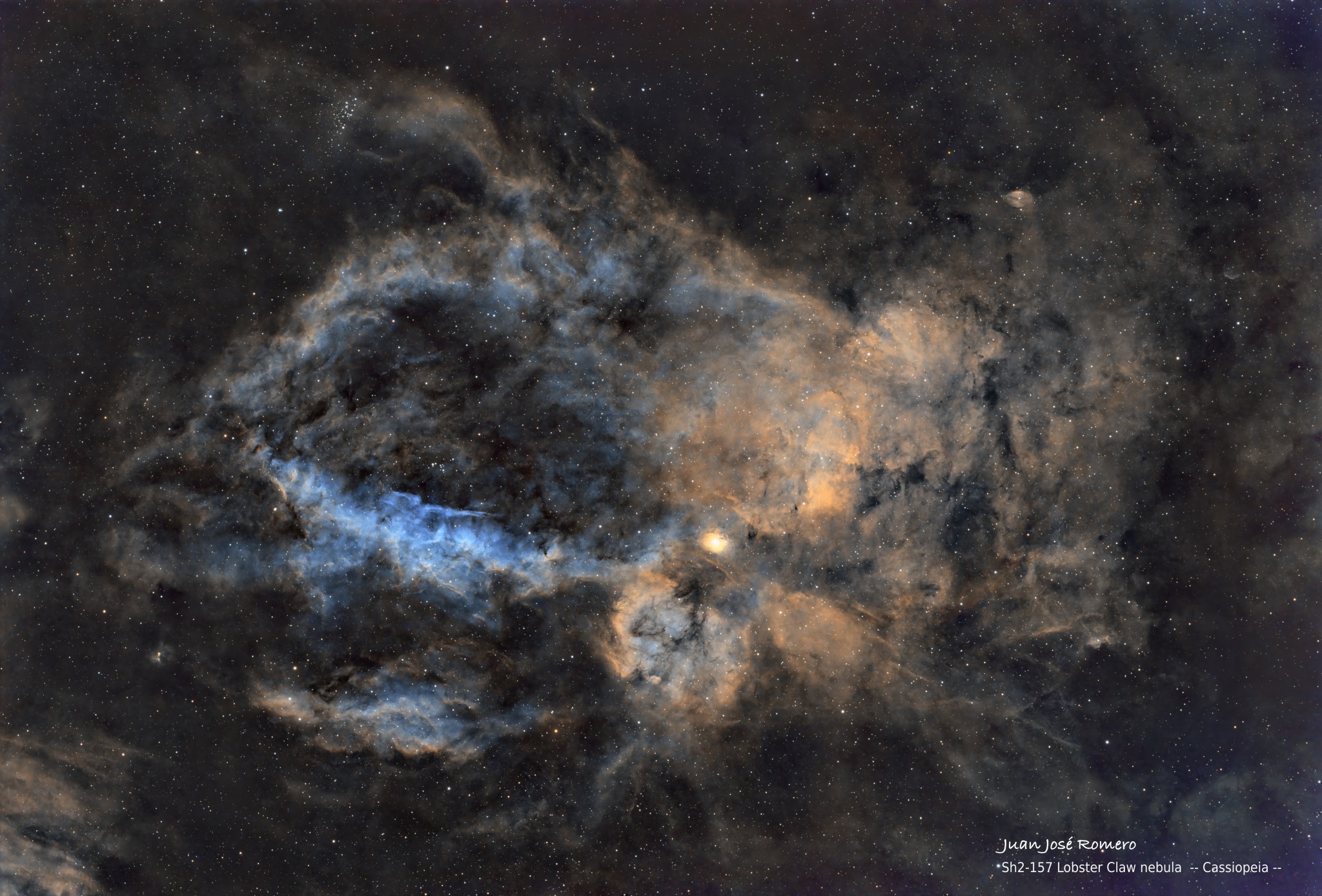 Sh2-157 – Nebulosa de la Pinça de Llagosta