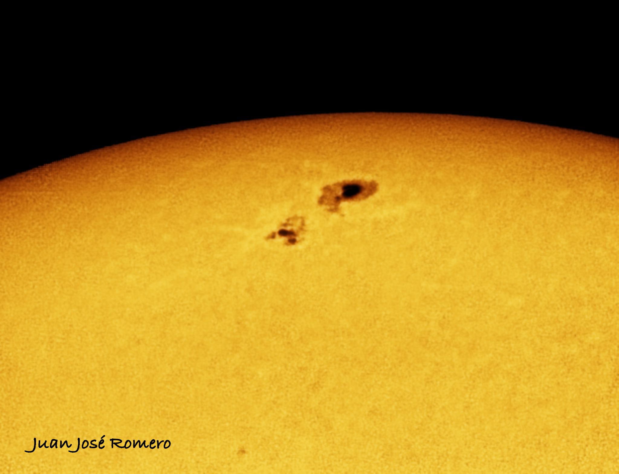solar photograph, 17 April 2024
