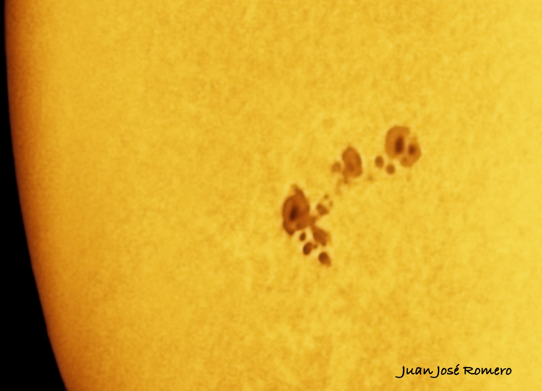 solar photograph, 17 April 2024